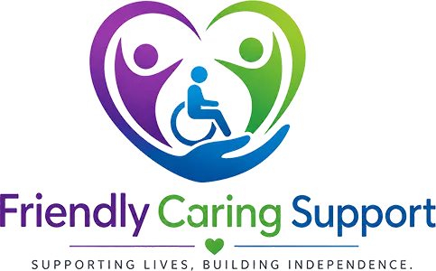 friendly caring support logo